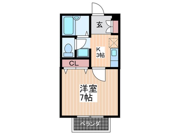 ロイヤルヒルズ　Ａ棟の物件間取画像